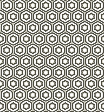 Modern geometrik vektör tasarımı, kusursuz desen çizimi