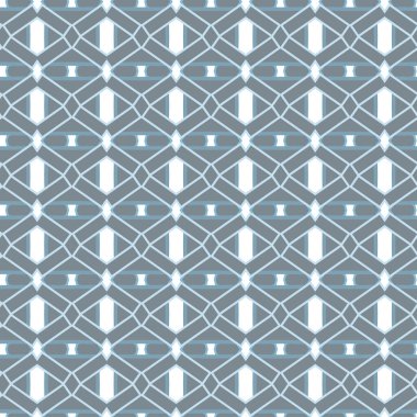 geometrik süsleme biçiminde kusursuz vektör deseni