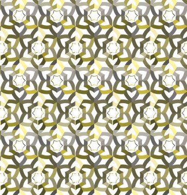 Modern geometrik vektör tasarımı, kusursuz desen çizimi