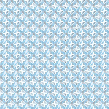 Modern geometrik vektör tasarımı, kusursuz desen çizimi