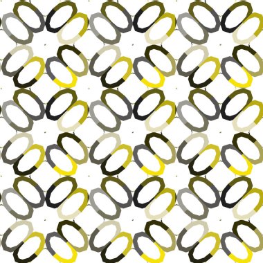 geometrik süsleme biçiminde kusursuz vektör deseni