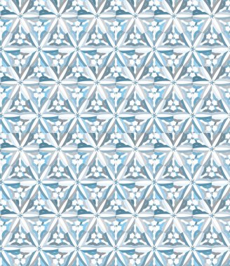 Soyut geometrik şablonun vektör çizimi