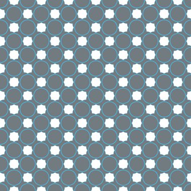 Modern geometrik vektör tasarımı, kusursuz desen çizimi