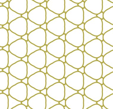 geometrik süsleme biçiminde kusursuz vektör deseni