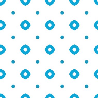 Modern geometrik vektör tasarımı, kusursuz desen çizimi