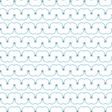 Modern geometrik vektör tasarımı, kusursuz desen çizimi