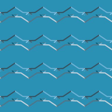 Soyut geometrik şablonun vektör çizimi