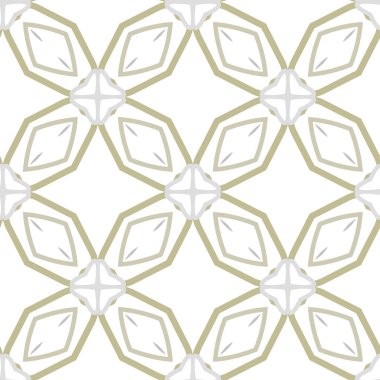 Modern geometrik vektör tasarımı, kusursuz desen çizimi