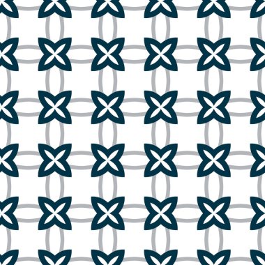 Modern geometrik vektör tasarımı, kusursuz desen çizimi