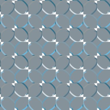 Modern geometrik vektör tasarımı, kusursuz desen çizimi