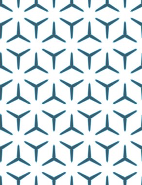 geometrik süsleme biçiminde kusursuz vektör deseni