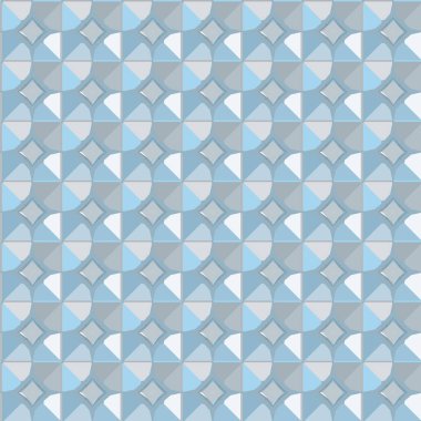 Modern geometrik vektör tasarımı, kusursuz desen çizimi