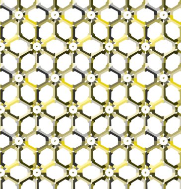 Modern geometrik vektör tasarımı, kusursuz desen çizimi