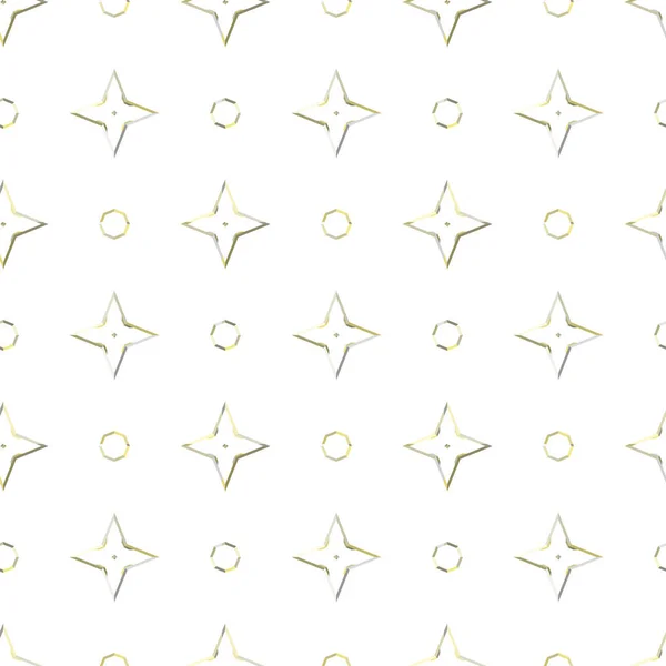 Gold glitter and stars on isolated background. 2243608 Vector Art