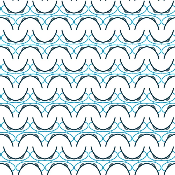 Modernes Geometrisches Vektordesign Nahtlose Musterillustration — Stockvektor