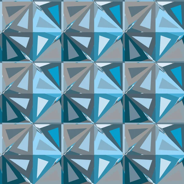 几何装饰风格无缝矢量图案 — 图库矢量图片