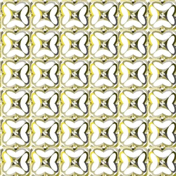 Motif Vectoriel Sans Couture Dans Style Ornemental Géométrique — Image vectorielle