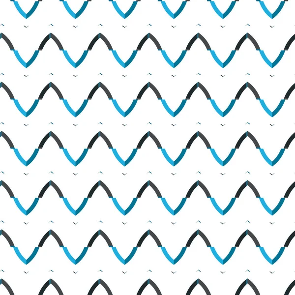 Nowoczesna Geometryczna Konstrukcja Wektora Bezszwowa Ilustracja Wzoru — Wektor stockowy