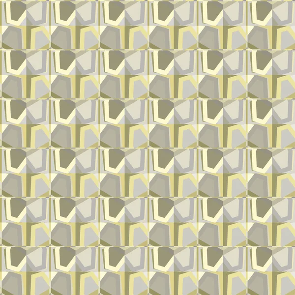 Motif Vectoriel Sans Couture Dans Style Ornemental Géométrique — Image vectorielle