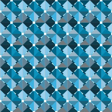 Soyut geometrik şablonun vektör çizimi