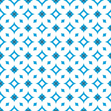 geometrik süsleme biçiminde kusursuz vektör deseni