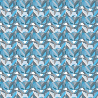 Soyut geometrik şablonun vektör çizimi