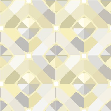 geometrik süsleme biçiminde kusursuz vektör deseni