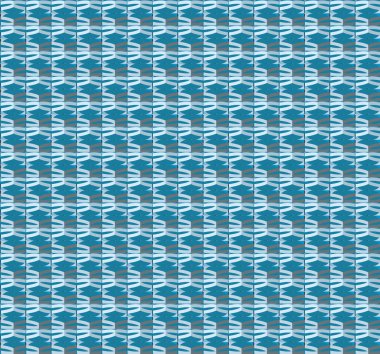 geometrik süsleme biçiminde kusursuz vektör deseni