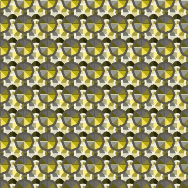 Soyut geometrik şablonun vektör çizimi