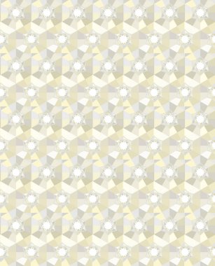 Modern geometrik vektör tasarımı, kusursuz desen çizimi