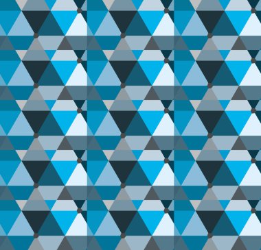 Soyut geometrik şablonun vektör çizimi