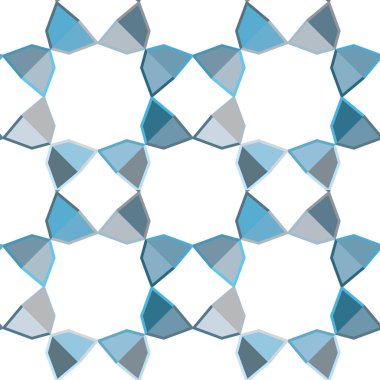 Soyut geometrik şablonun vektör çizimi