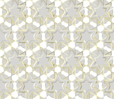 Soyut geometrik şablonun vektör çizimi