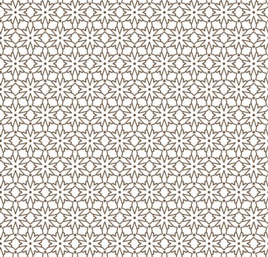 Modern geometrik vektör tasarımı, kusursuz desen çizimi