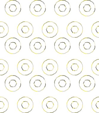 geometrik süsleme biçiminde kusursuz vektör deseni