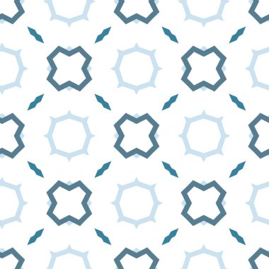 Soyut geometrik şablonun vektör çizimi