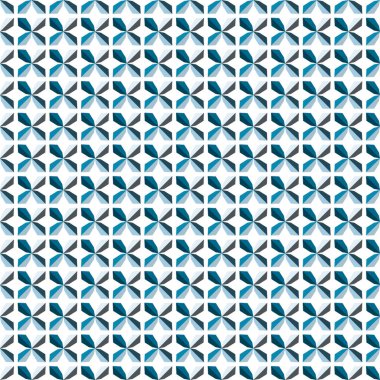 Soyut geometrik şablonun vektör çizimi