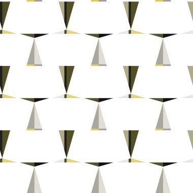 Soyut geometrik şablonun vektör çizimi