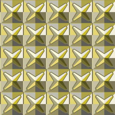 Modern geometrik vektör tasarımı, kusursuz desen çizimi