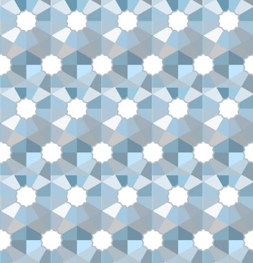 Modern geometrik vektör tasarımı, kusursuz desen çizimi