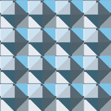 geometrik süsleme biçiminde kusursuz vektör deseni