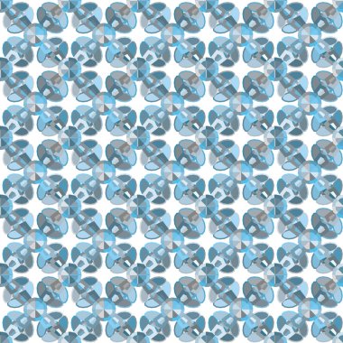 geometrik süsleme biçiminde kusursuz vektör deseni