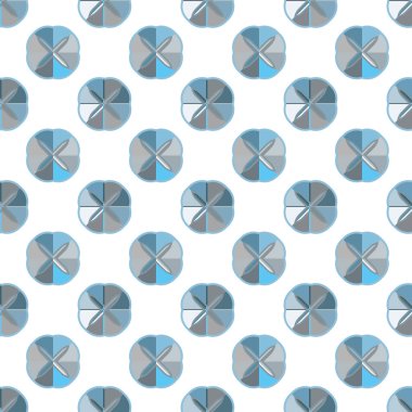 Modern geometrik vektör tasarımı, kusursuz desen çizimi