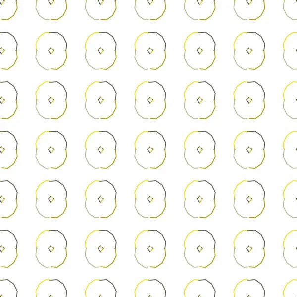 Modello Vettoriale Senza Soluzione Continuità Stile Ornamentale Geometrico — Vettoriale Stock