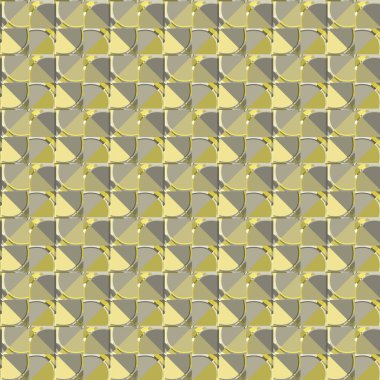 Modern geometrik vektör tasarımı, kusursuz desen çizimi