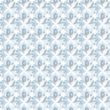 geometrik süsleme biçiminde kusursuz vektör deseni