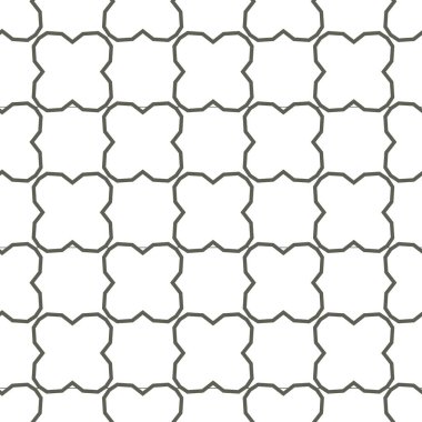 geometrik süsleme biçiminde kusursuz vektör deseni