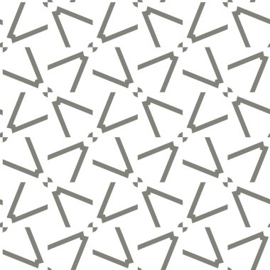 Modern geometrik vektör tasarımı, kusursuz desen çizimi