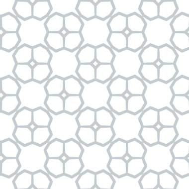 Modern geometrik vektör tasarımı, kusursuz desen çizimi