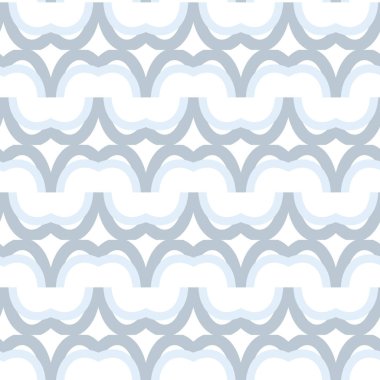 Modern geometrik vektör tasarımı, kusursuz desen çizimi